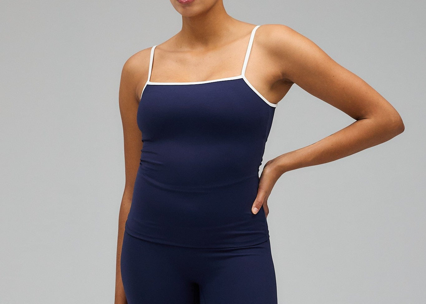 Exercere Tops Active Tank Top - Navy