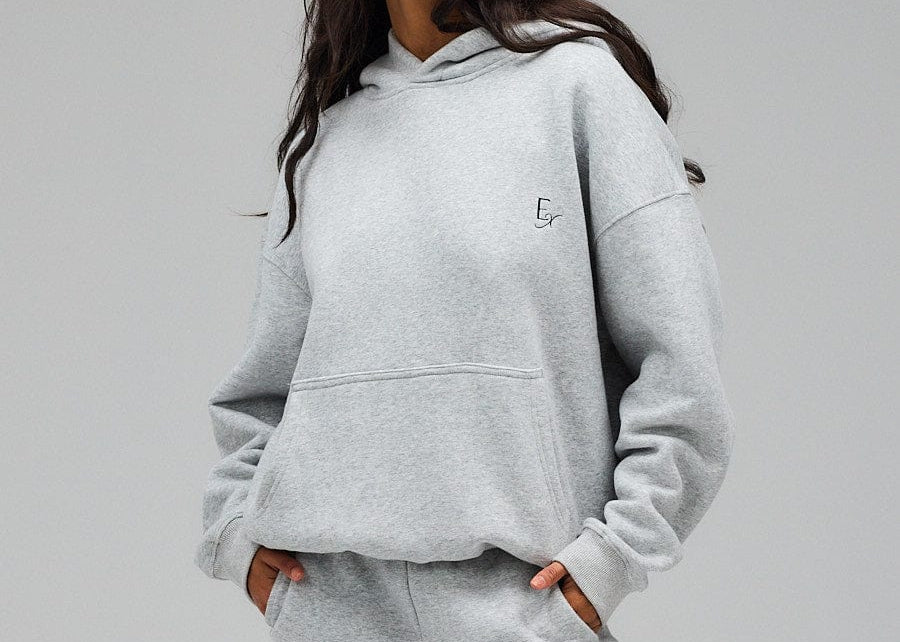 Exercere Blouses Hoodie - Grey Melange
