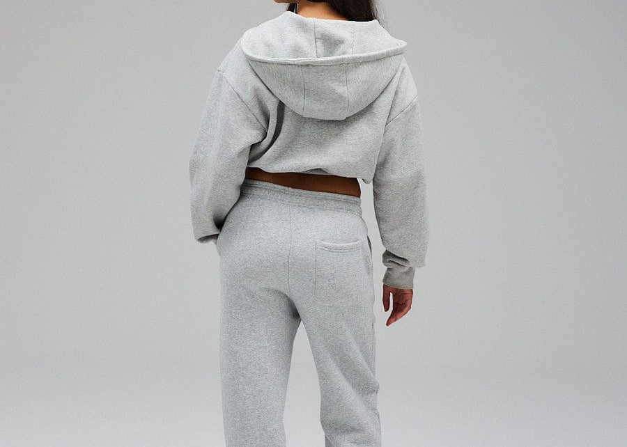 Exercere Sweat Wide Sweatpants - Grey Melange