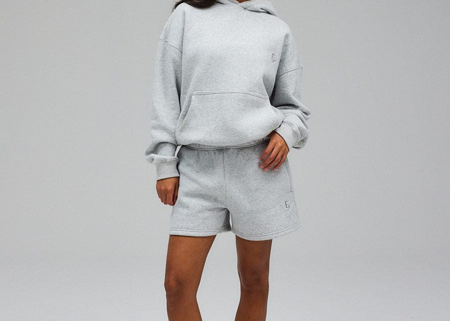 Exercere Sweat Sweat Shorts - Grey Melange