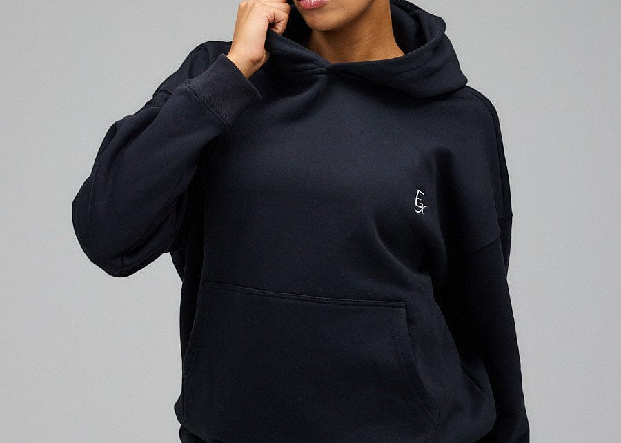 Exercere Blouses Hoodie - Black