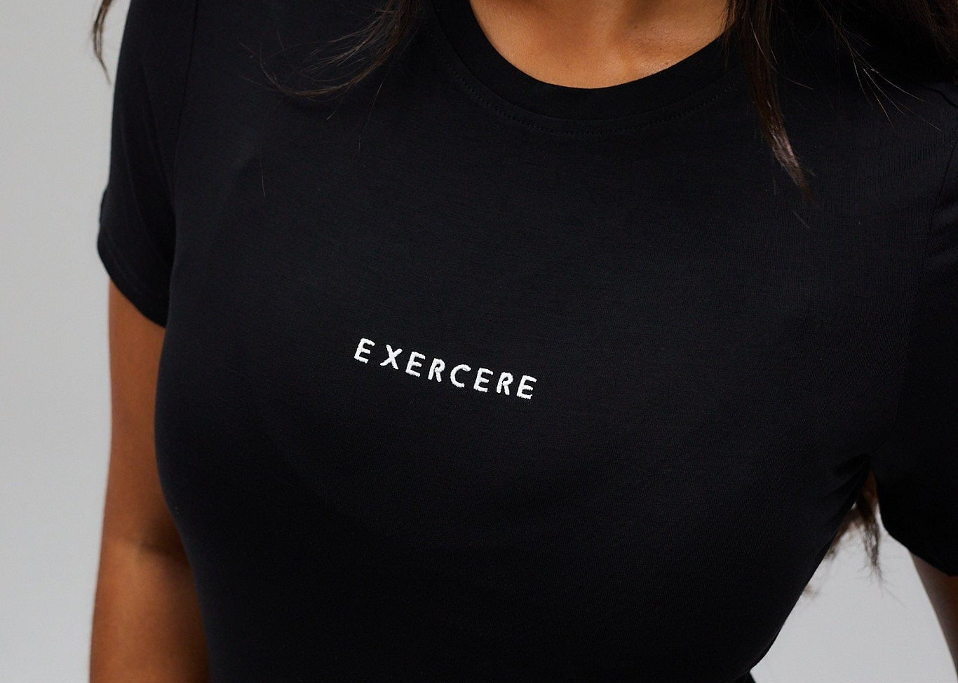 Exercere Tops Jersey T-shirt - Black