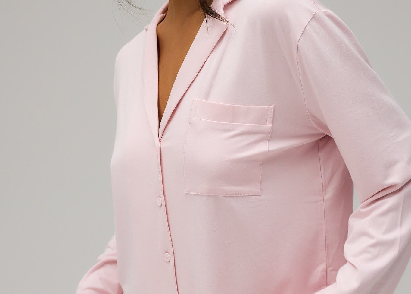 Exercere Pyjamas Blouse Pyjamas Blouse - Soft Pink