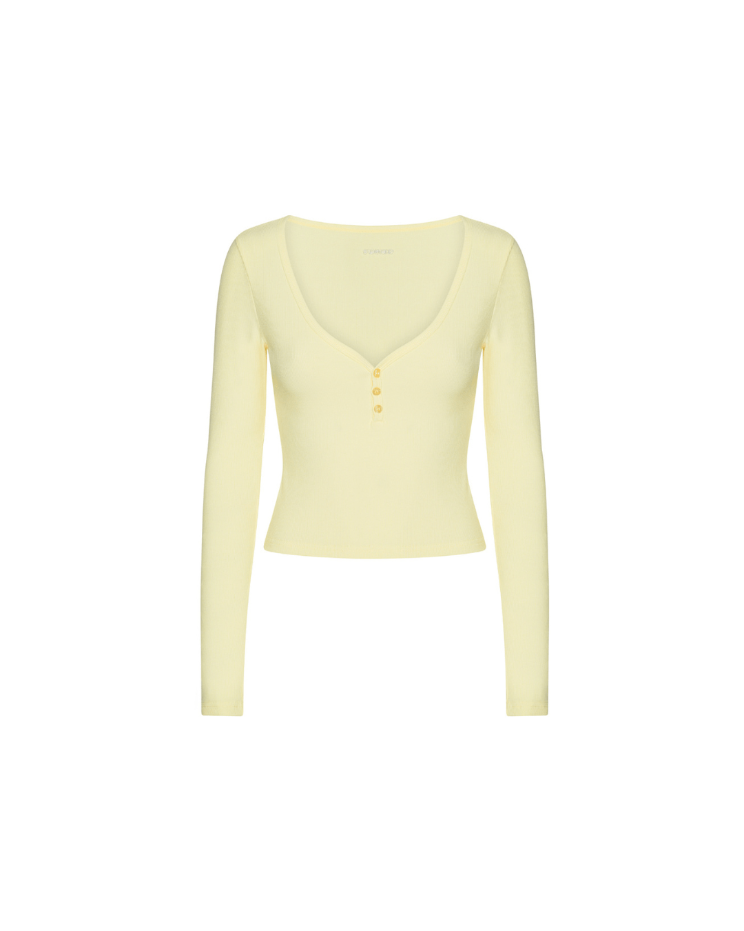 Exercere Rib Long Sleeve Rib Long Sleeve - Banana