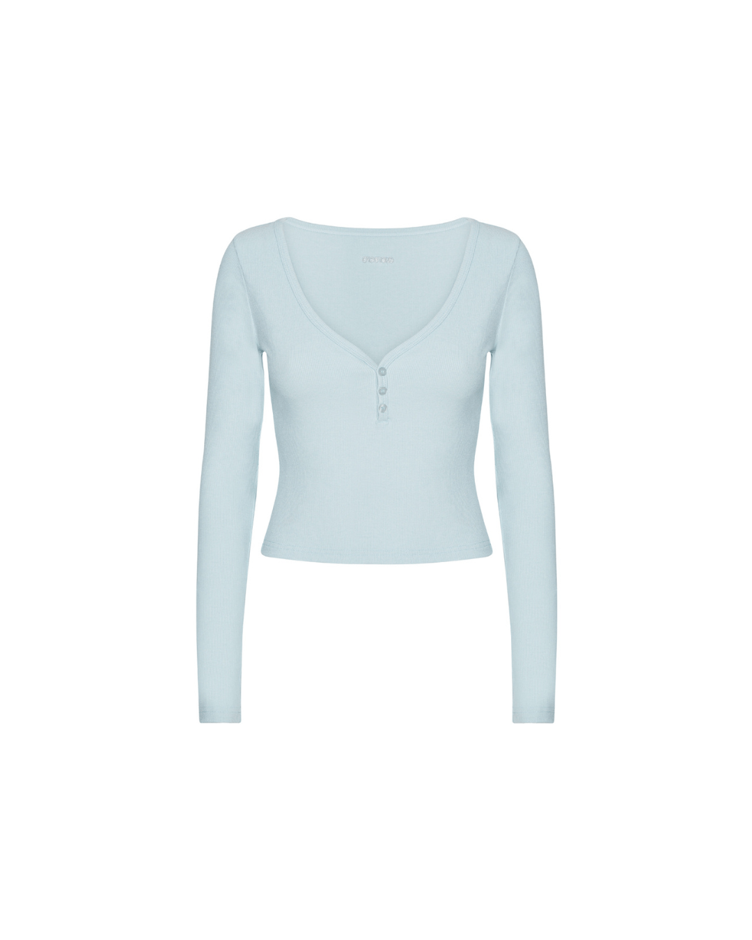 Exercere Rib Long Sleeve Rib Long Sleeve - Powder Blue