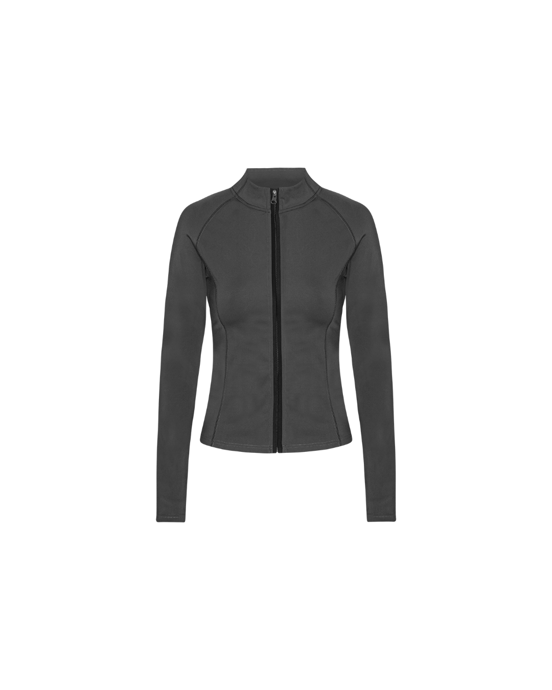 Exercere Blouses Active Zip Blouse - Slate Grey