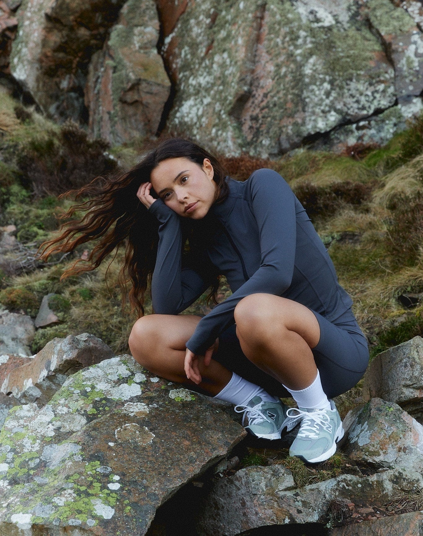 Exercere Shorts Active Pocket Shorts - Slate Grey