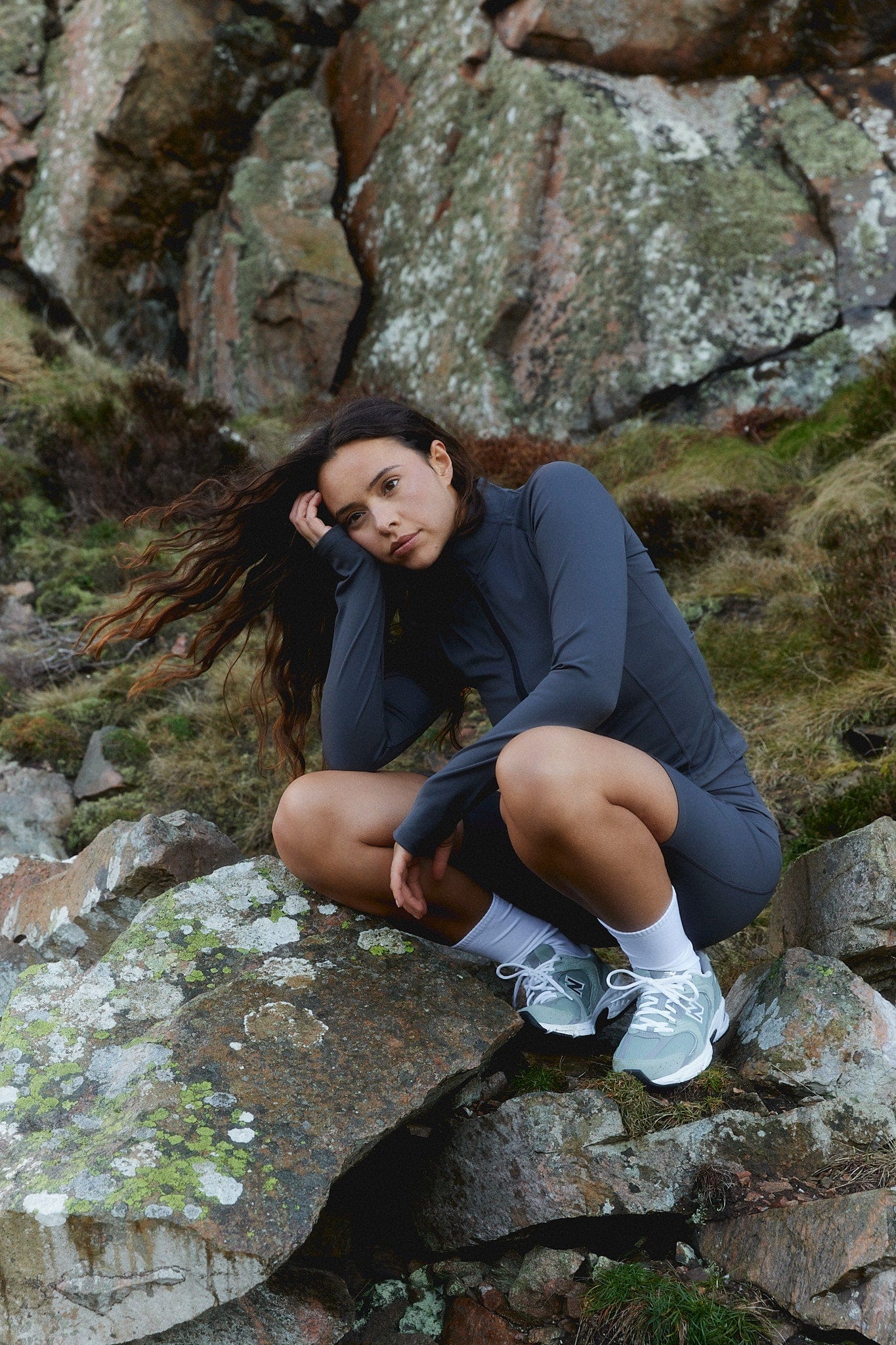 Exercere Shorts Active Pocket Shorts - Slate Grey