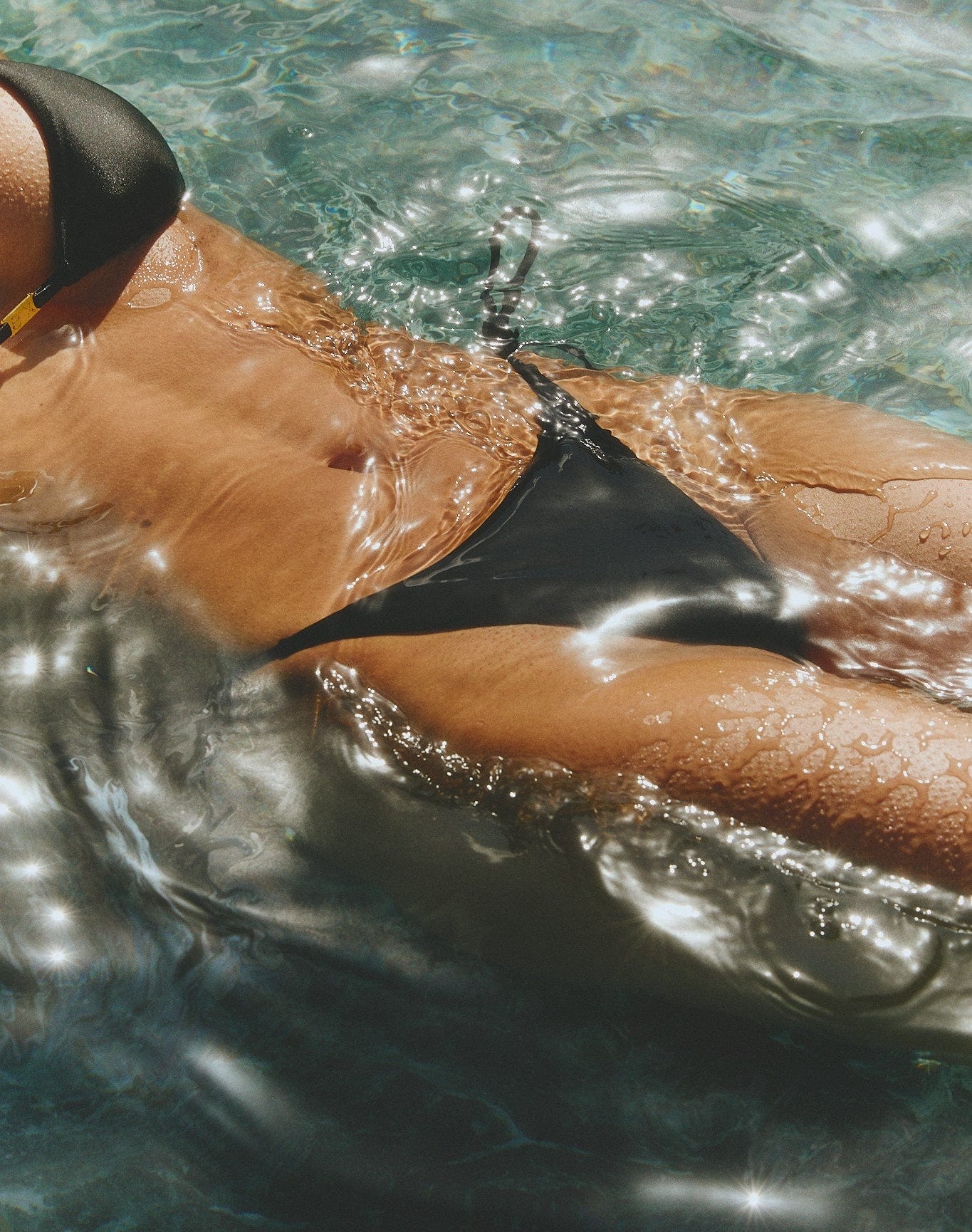 Exercere Bikini top Triangle Bikini Top - Black