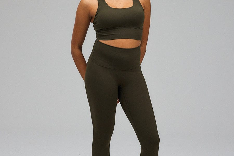Exercere Sports Bras Neaty Bra - Forrest Green