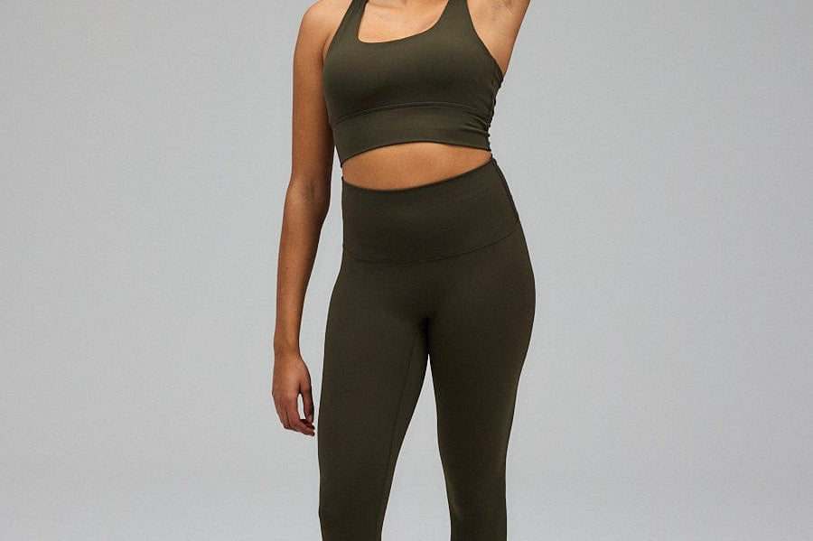 Exercere Sports Bras Neaty Bra - Forrest Green