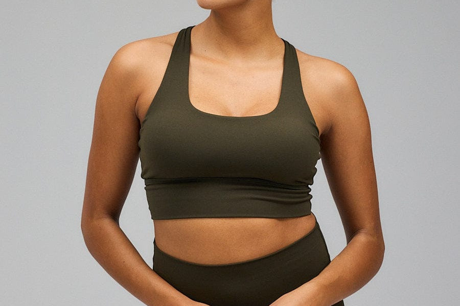 Exercere Sports Bras Neaty Bra - Forrest Green