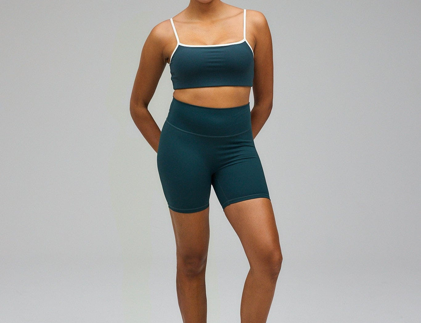 Exercere Shorts Sculpt Scrunch Shorts - Sea Green