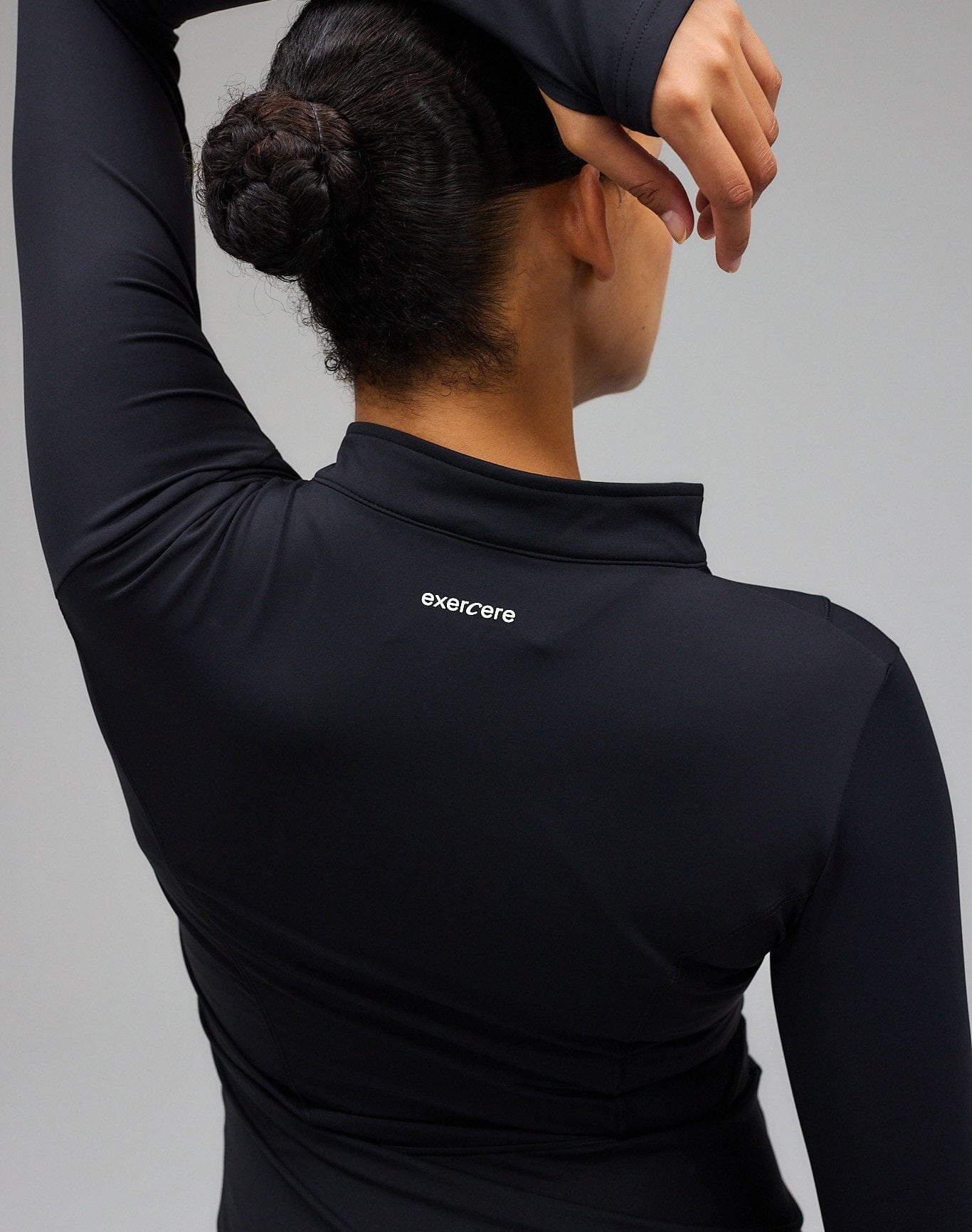 Exercere Blouses Hyper Zip Blouse - Black