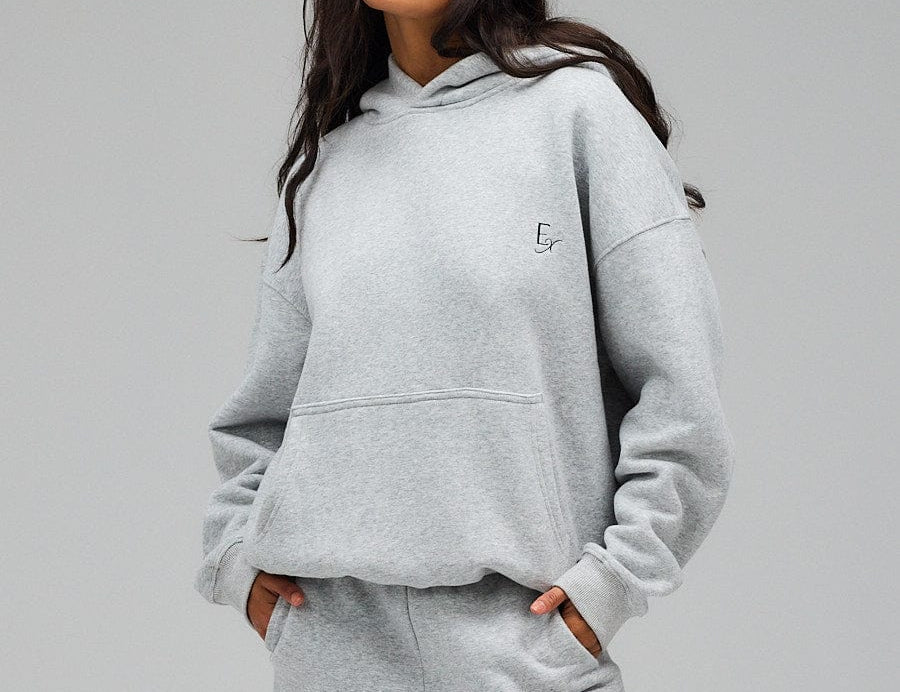 Exercere Blouses Hoodie - Grey Melange