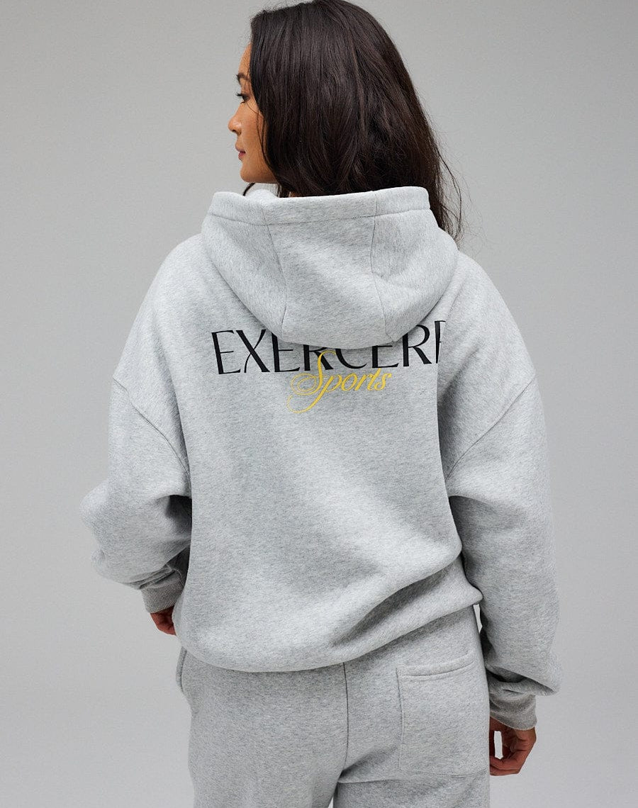 Exercere Blouses Hoodie - Grey Melange