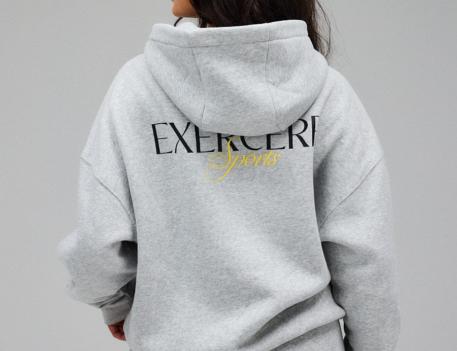 Exercere Blouses Hoodie - Grey Melange