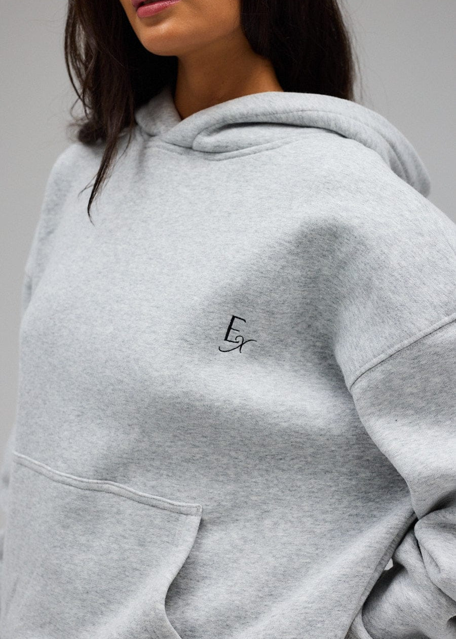 Exercere Blouses Hoodie - Grey Melange