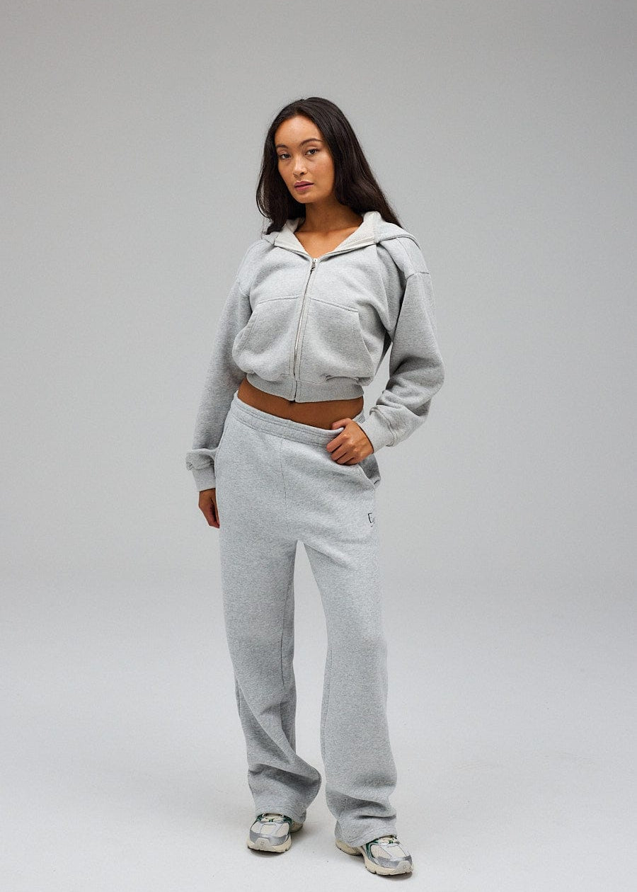 Exercere Sweat Wide Sweatpants - Grey Melange