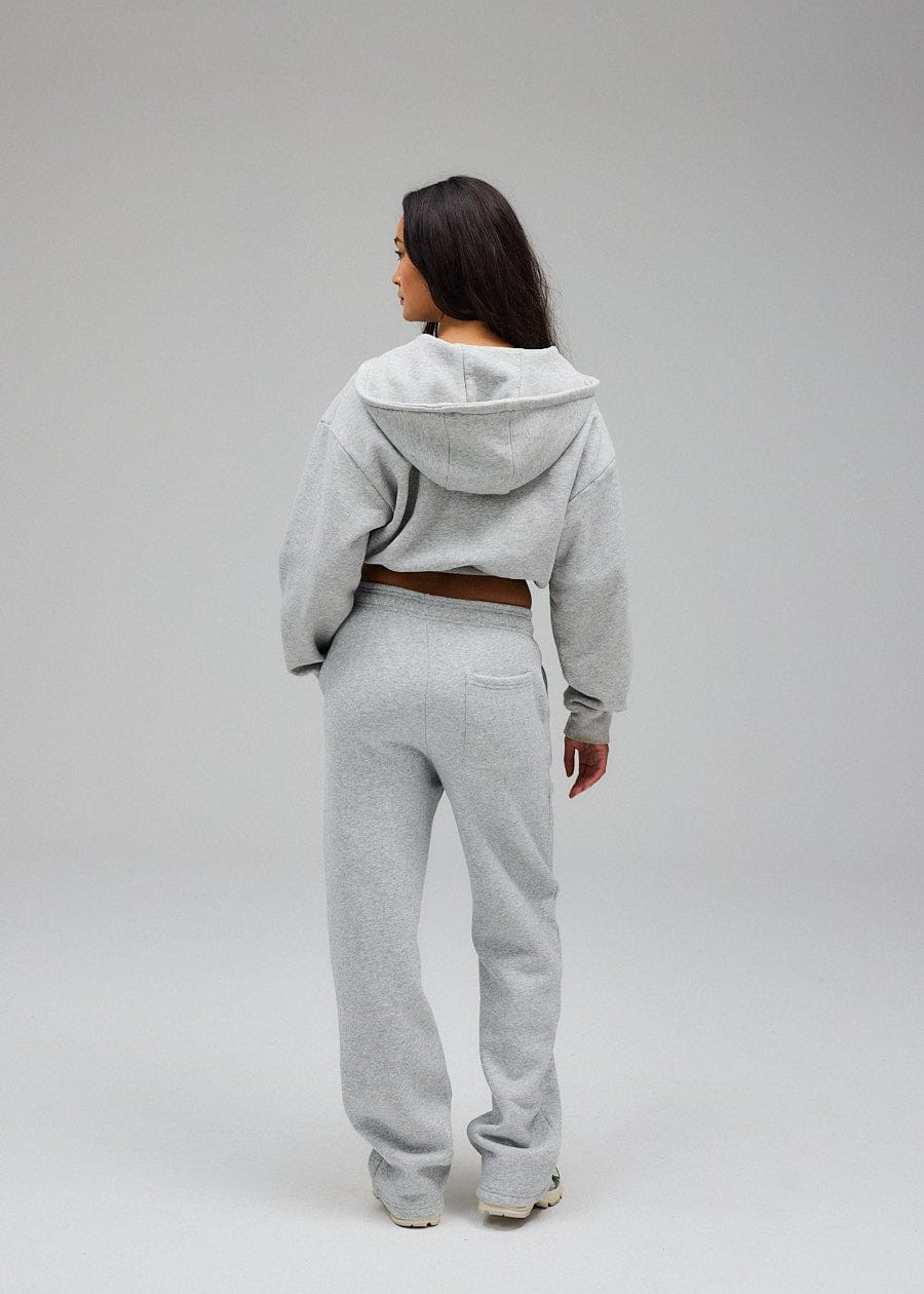 Exercere Sweat Wide Sweatpants - Grey Melange