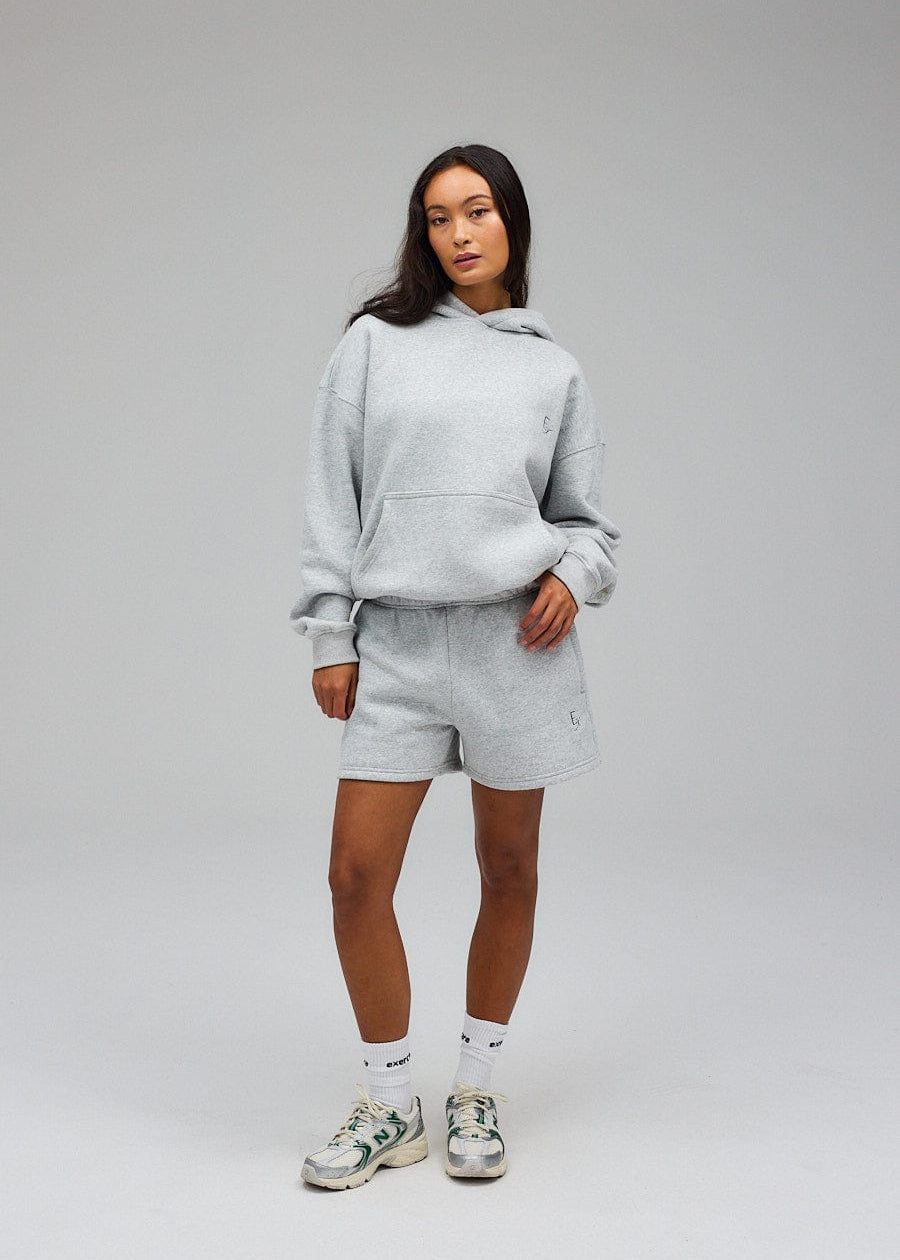 Exercere Sweat Sweat Shorts - Grey Melange
