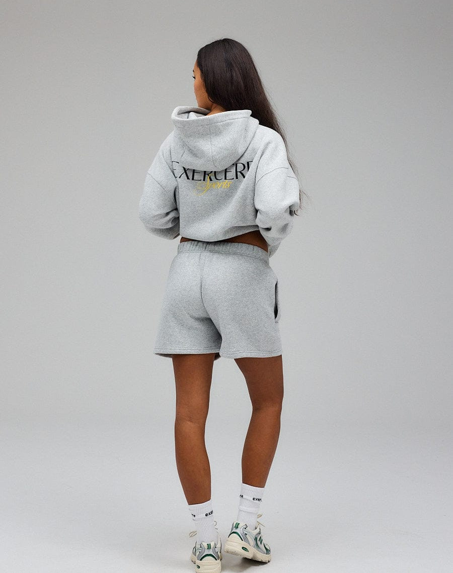 Exercere Sweat Sweat Shorts - Grey Melange