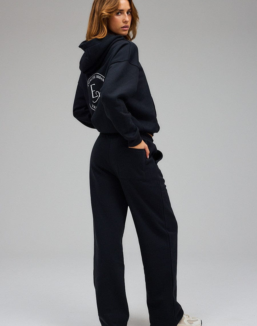 Exercere Sweat Wide Sweatpants - Black