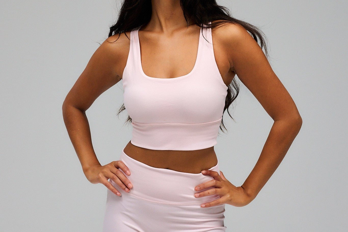 Exercere Sports Bras Neaty Bra - Soft Pink