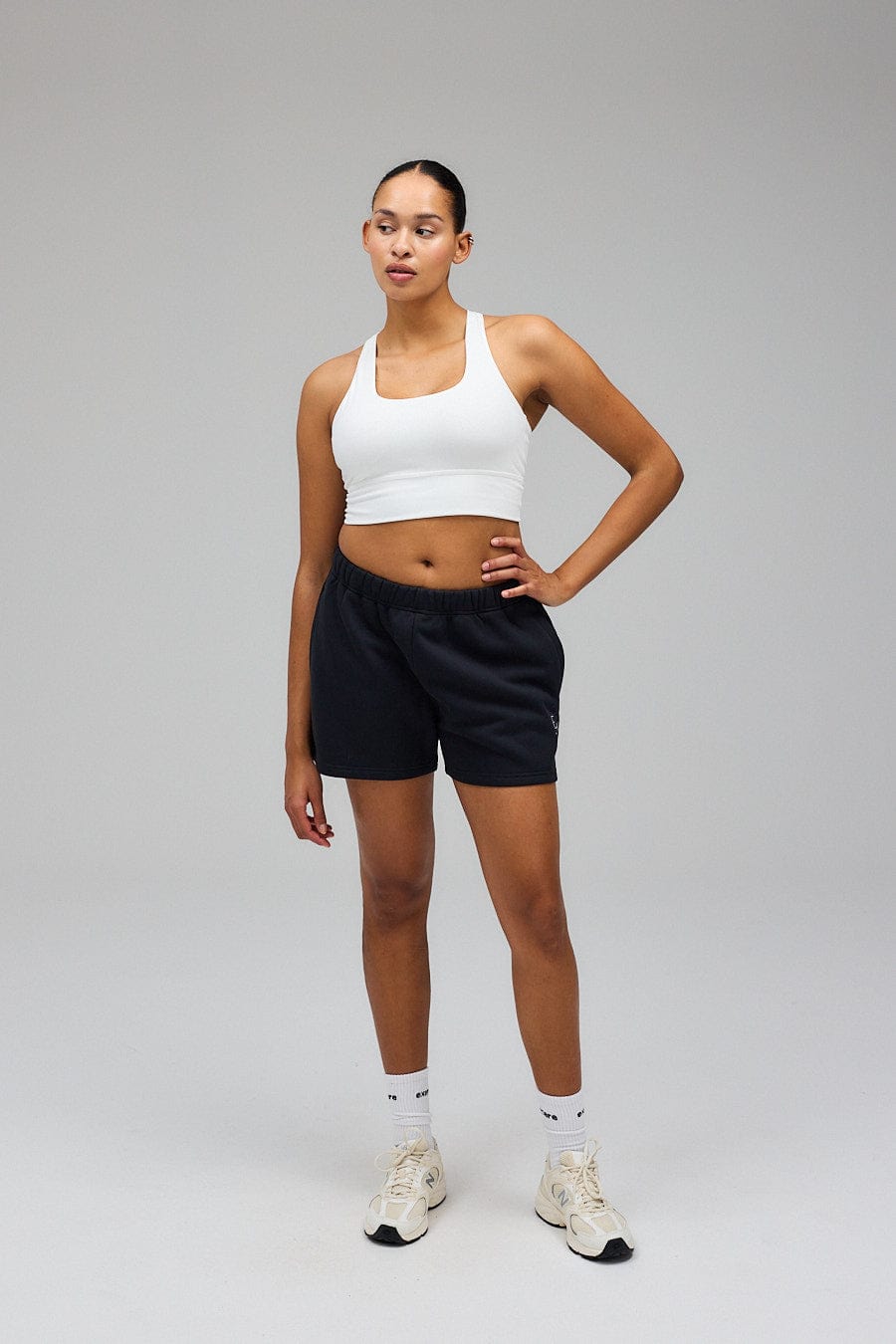 Exercere Sweat Sweat Shorts - Black