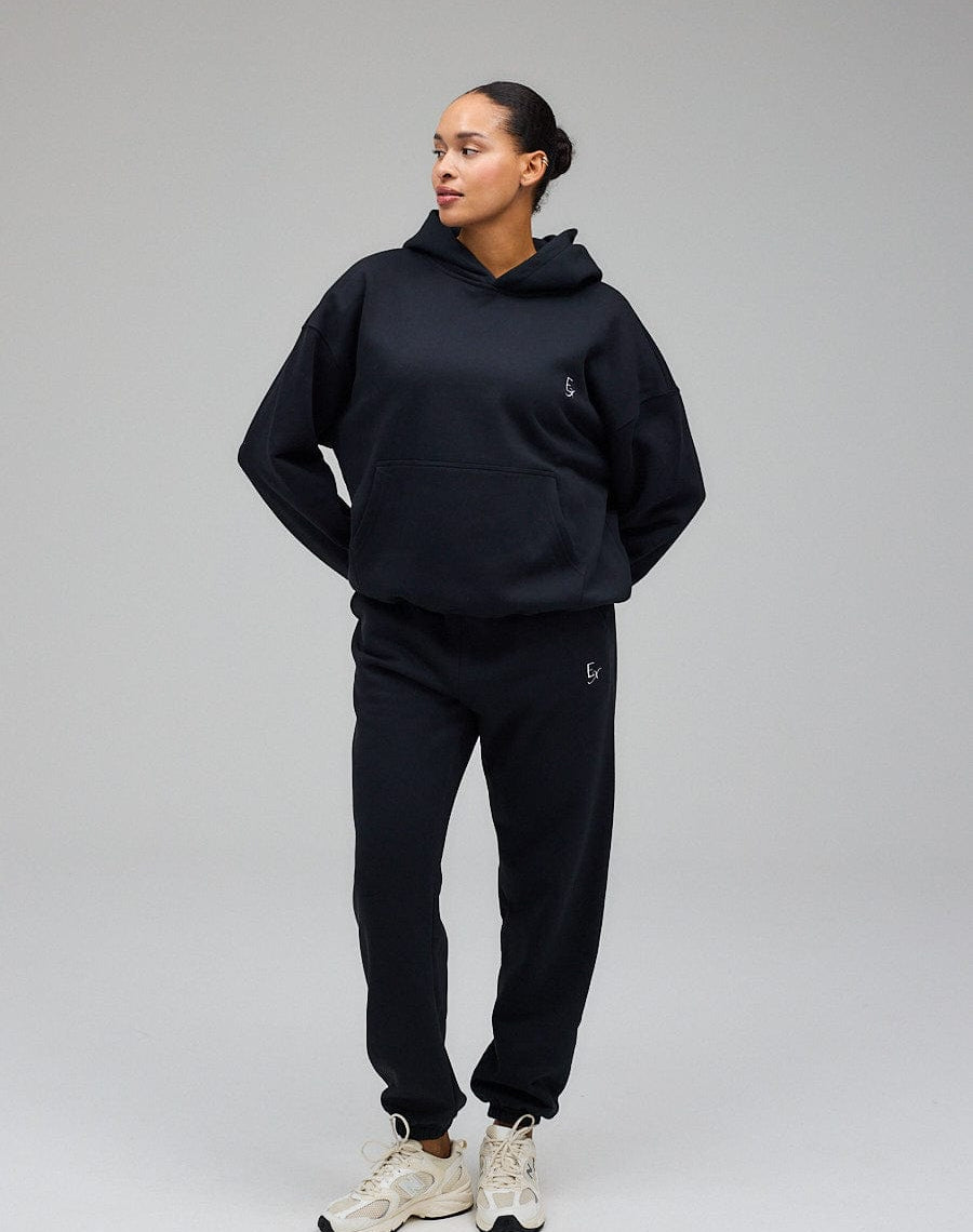 Exercere Blouses Hoodie - Black