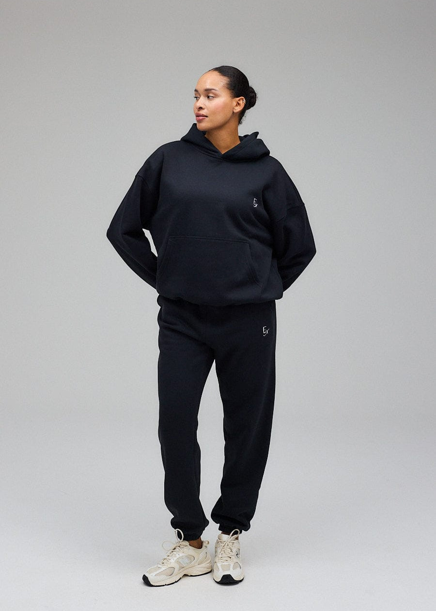 Exercere Blouses Hoodie - Black