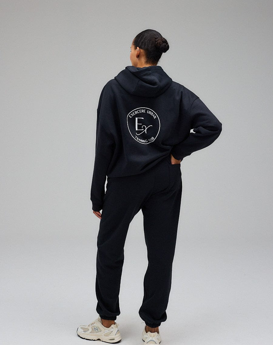 Exercere Blouses Hoodie - Black