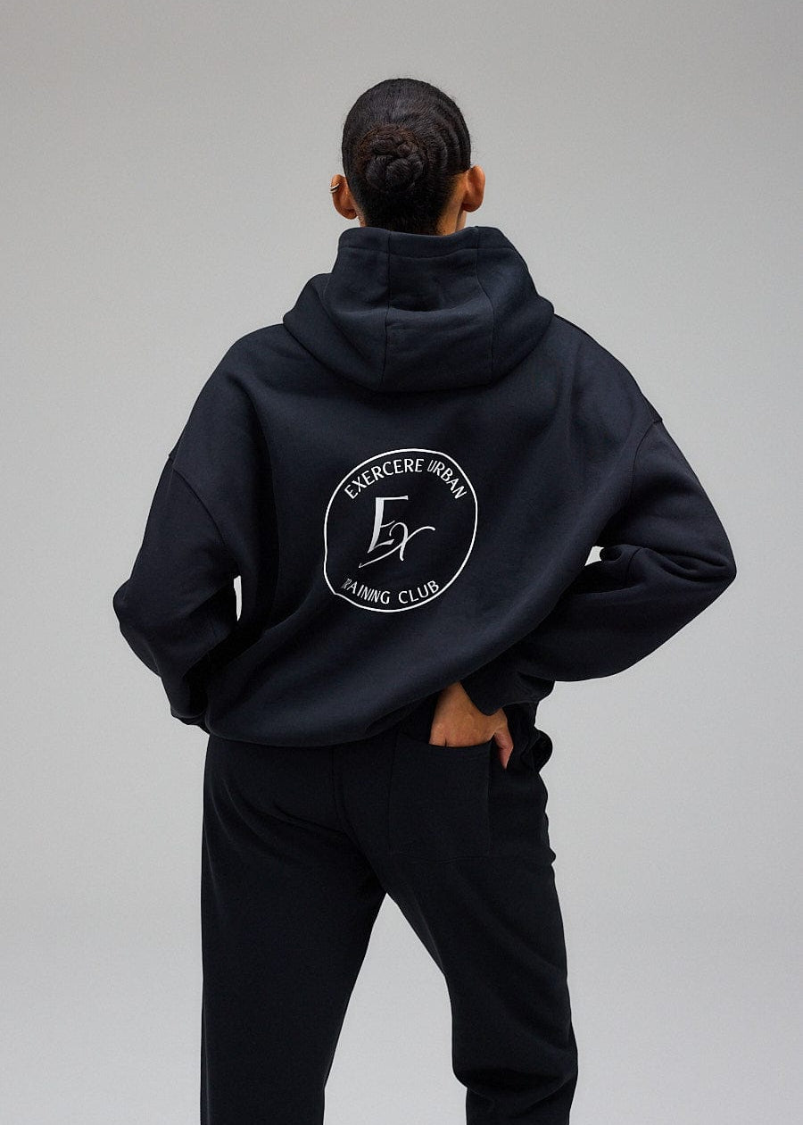 Exercere Blouses Hoodie - Black