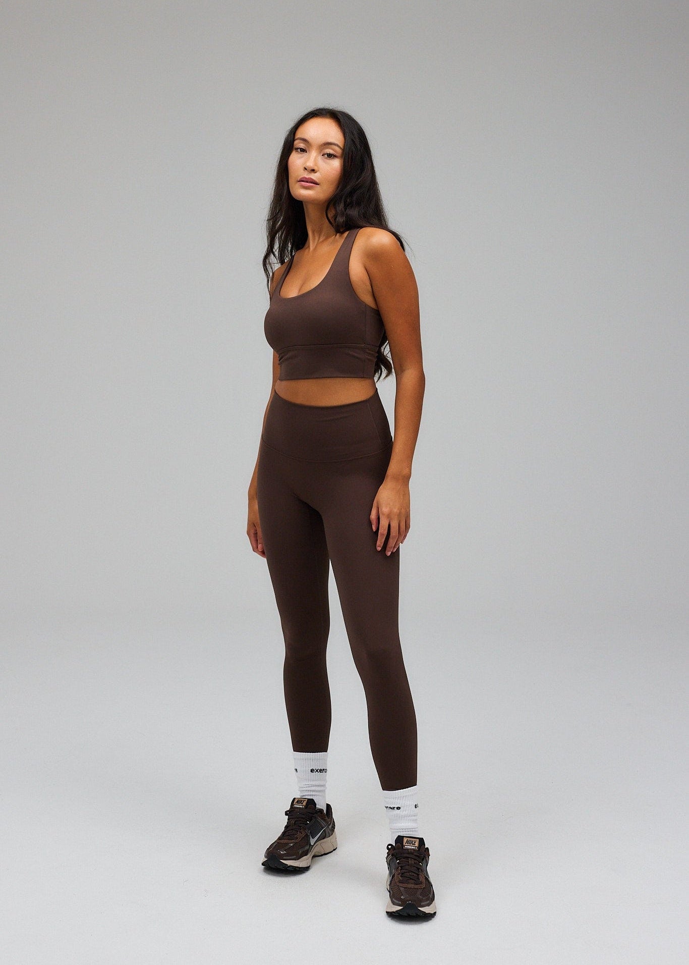 Exercere Tights Neaty Tights - Pecan Brown