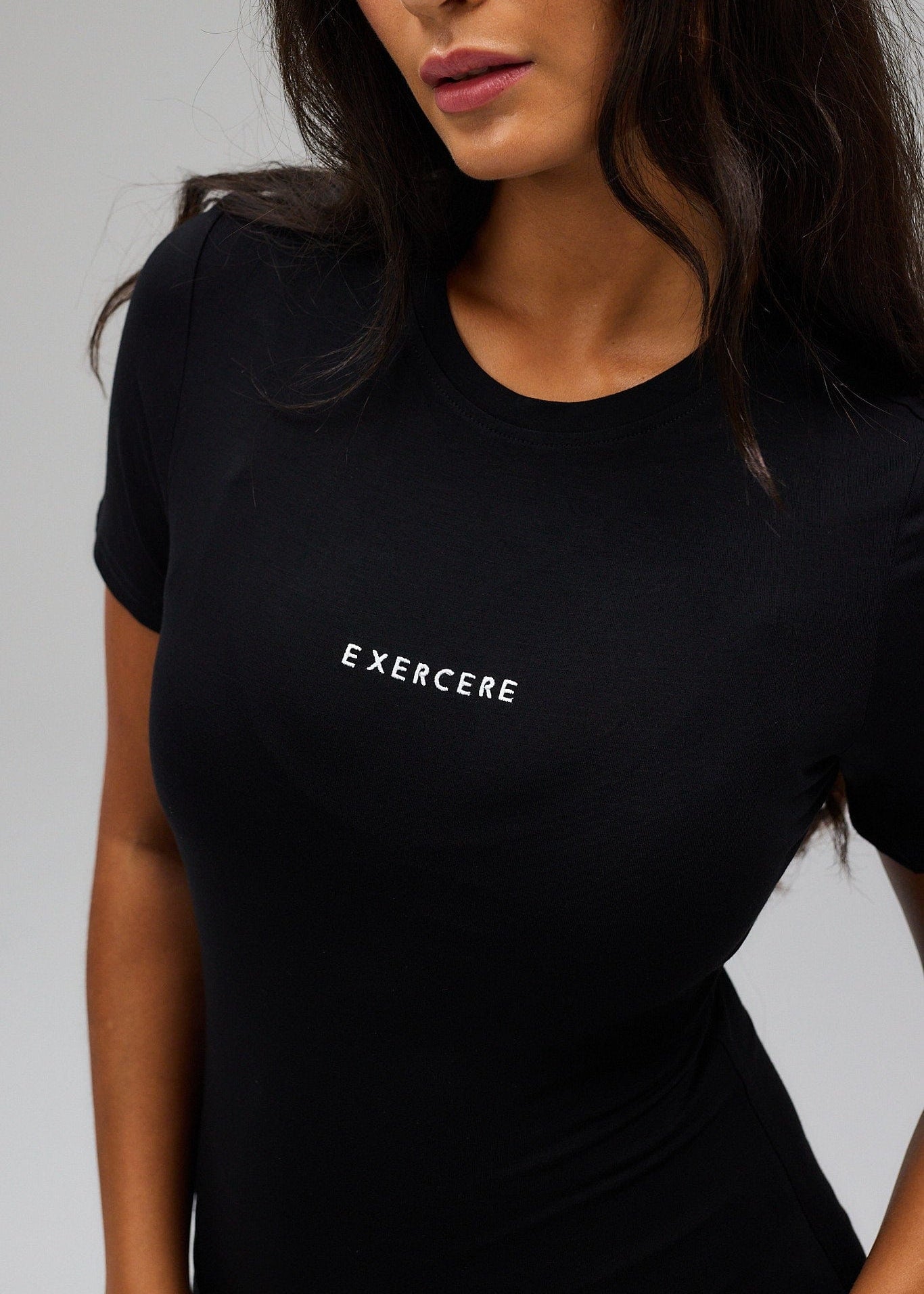 Exercere Tops Jersey T-shirt - Black