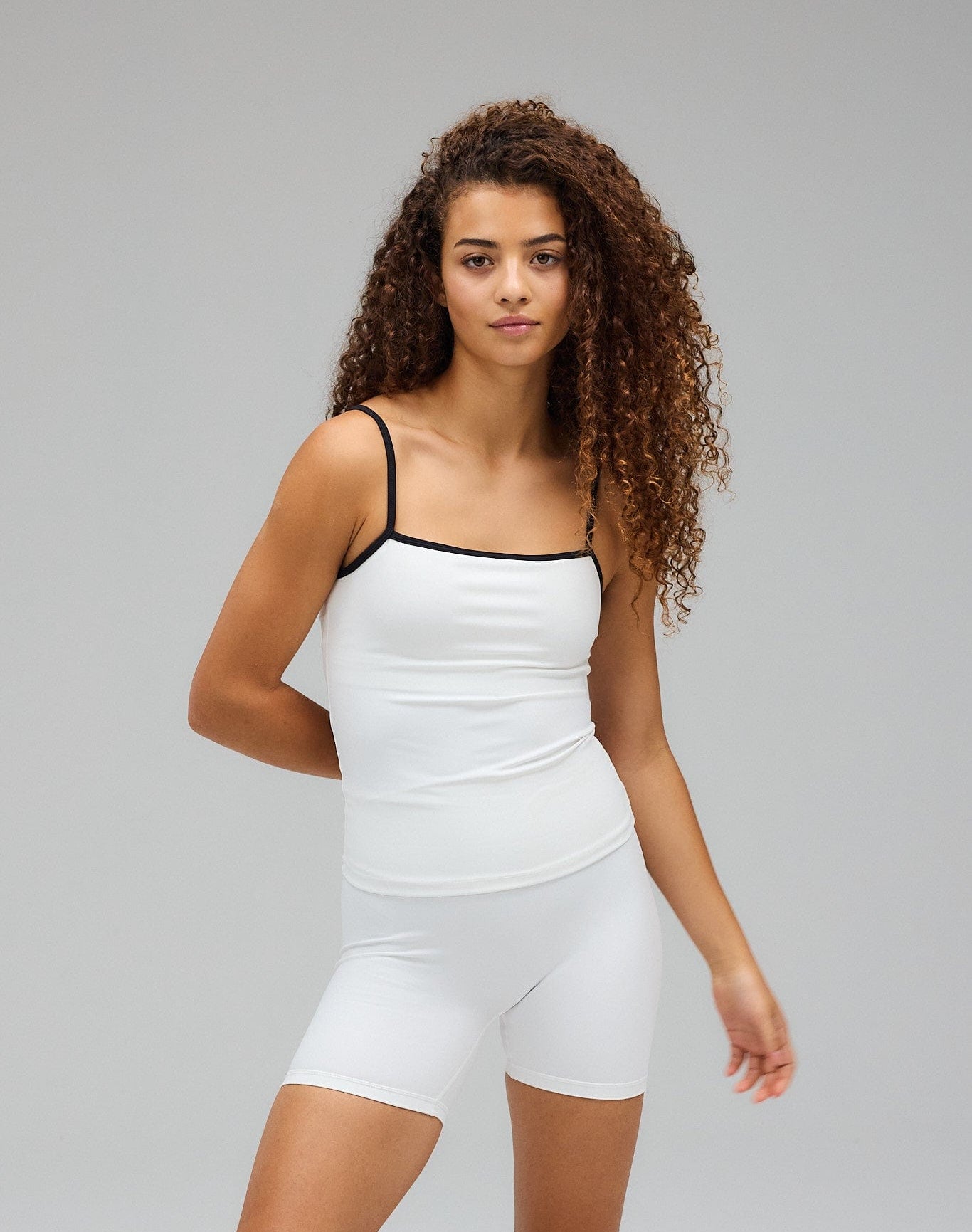 Exercere Tops Active Tank Top - White