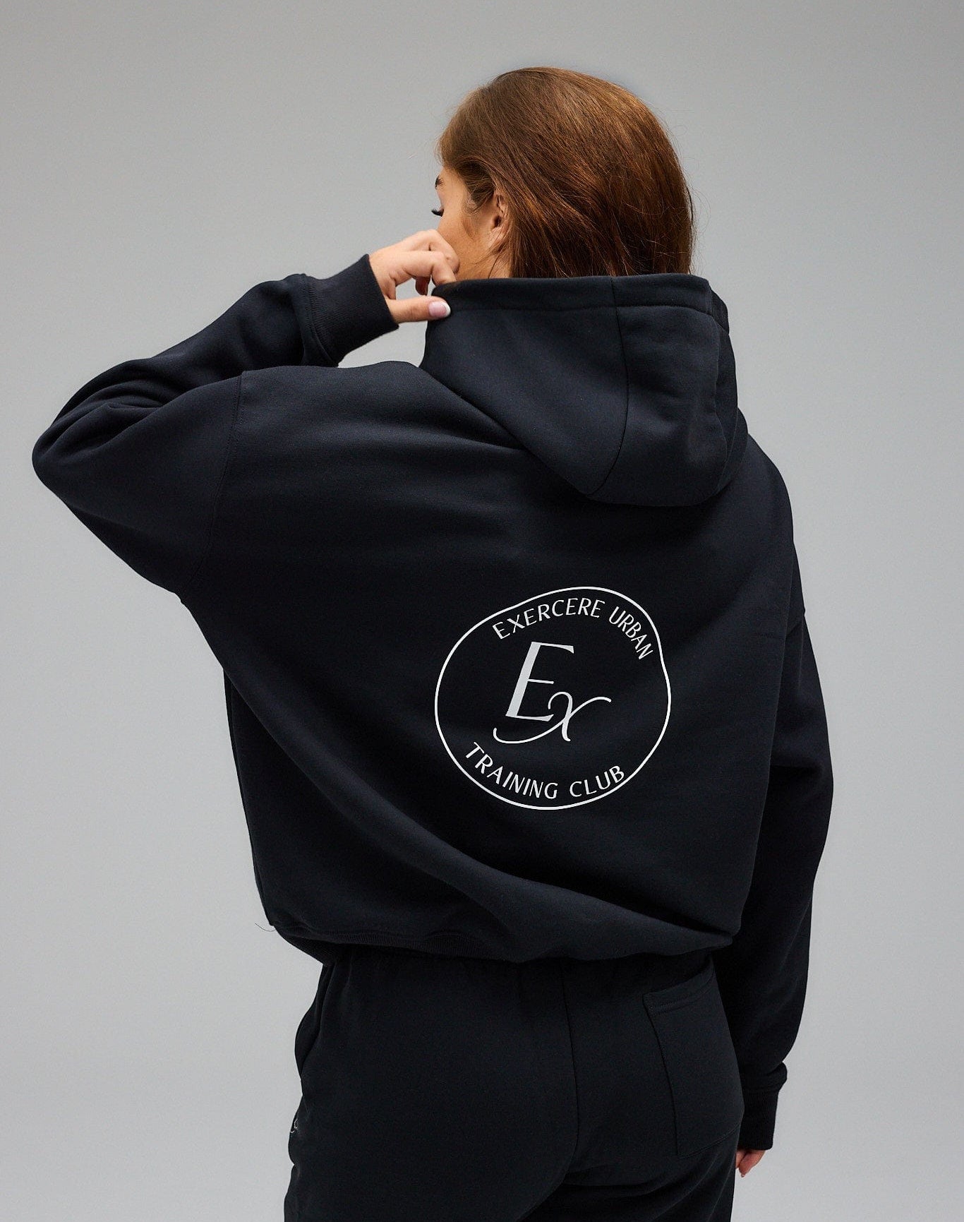 Exercere Blouses Hoodie - Black