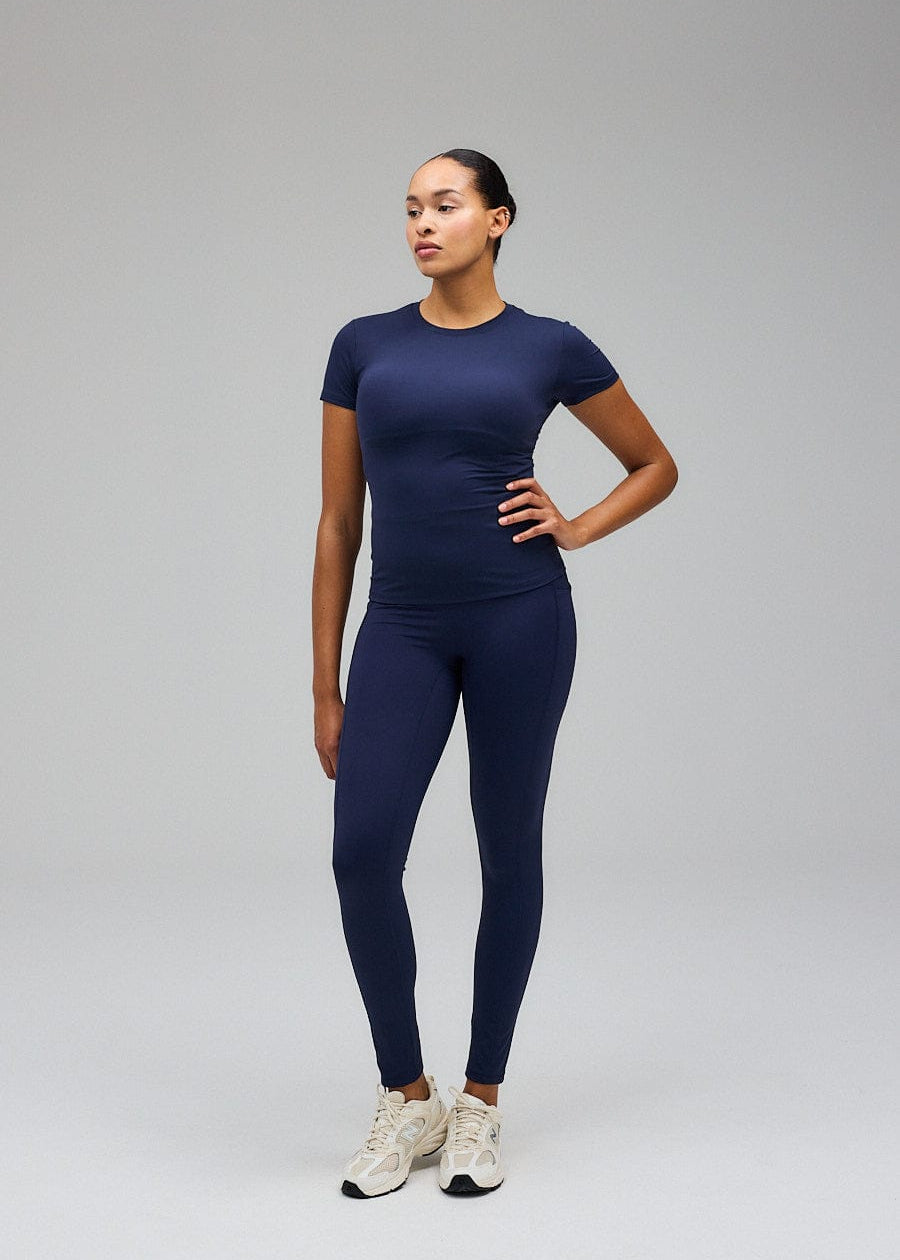 Exercere Tops Neaty Tee - Navy