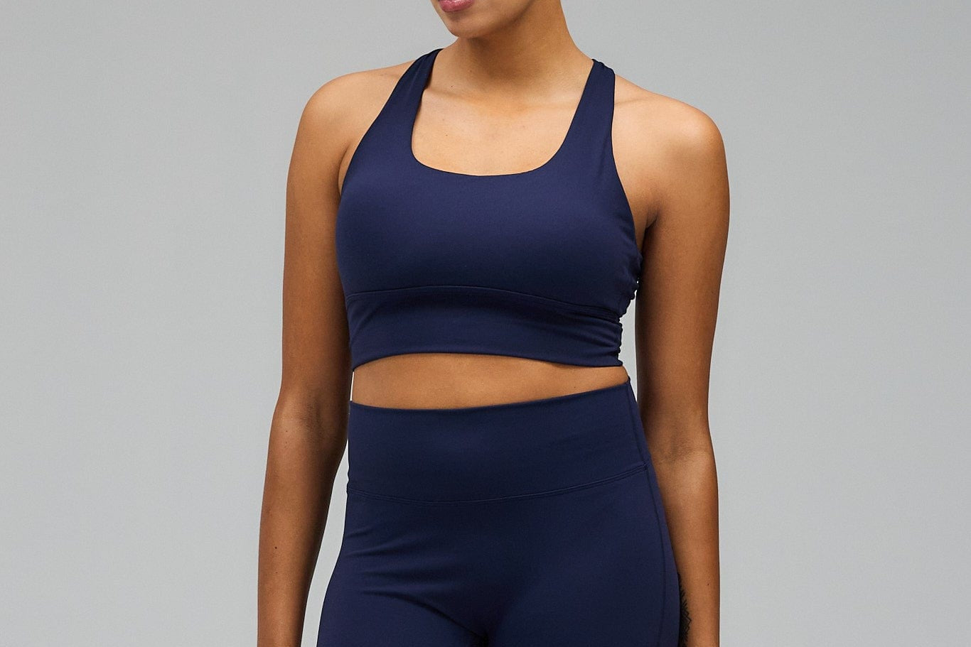 Exercere Tights Flare Yoga Pants - Navy
