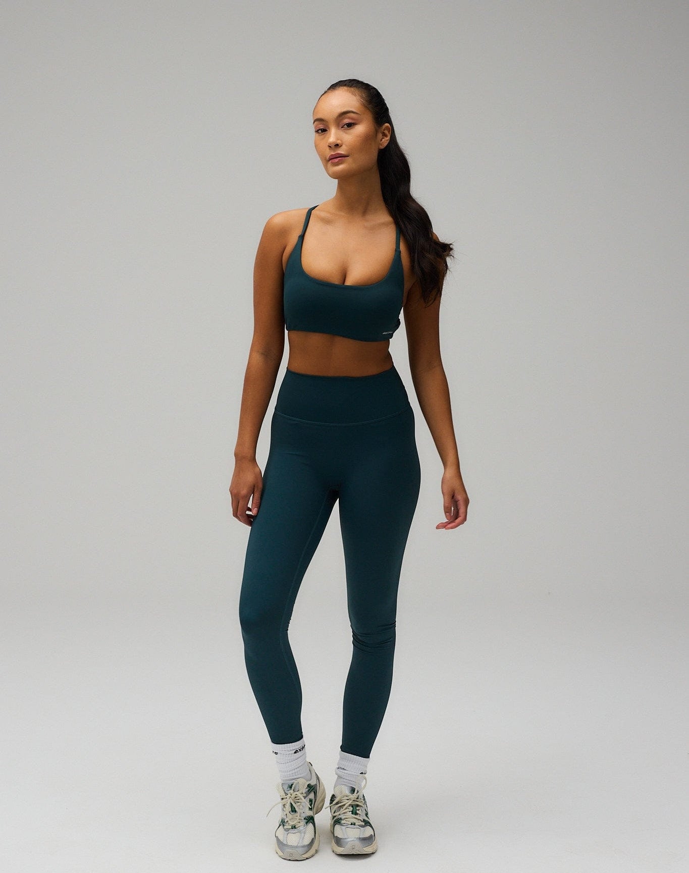 Exercere Tights Sculpt Scrunch Tights - Sea Green