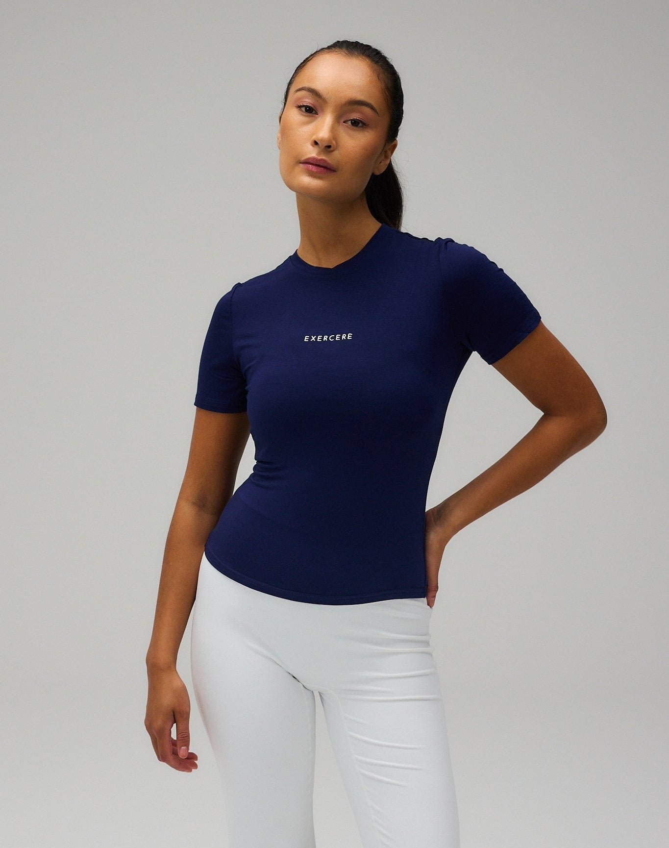 Exercere Tops Jersey T-shirt - Navy