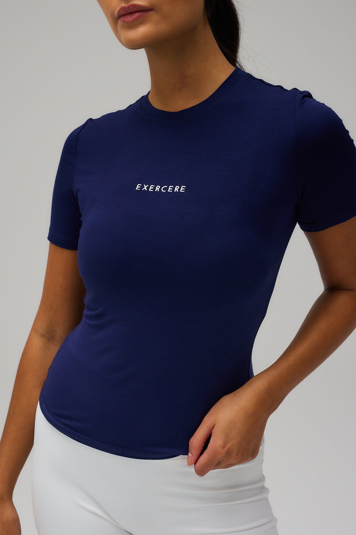 Exercere Tops Jersey T-shirt - Navy