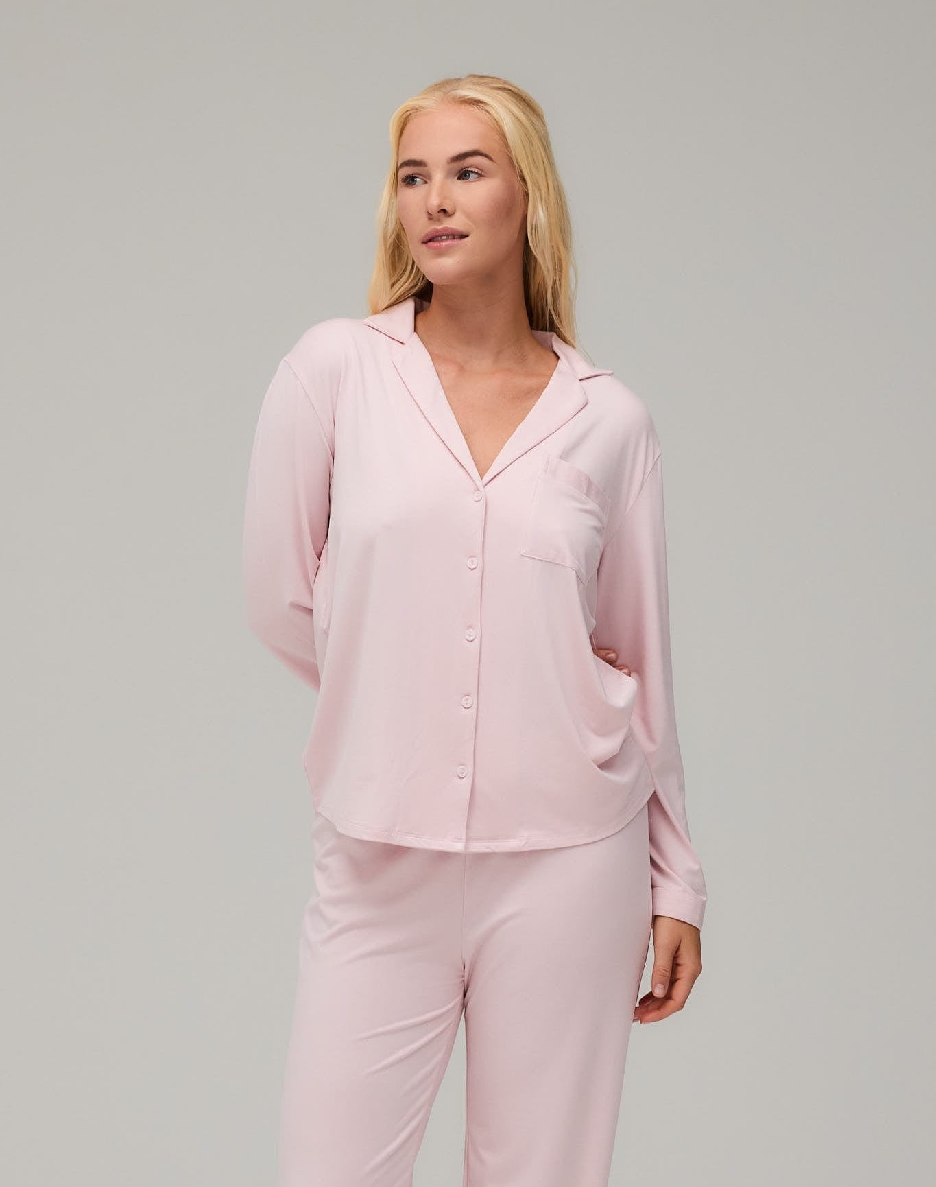 Exercere Pyjamas Blouse Pyjamas Blouse - Soft Pink
