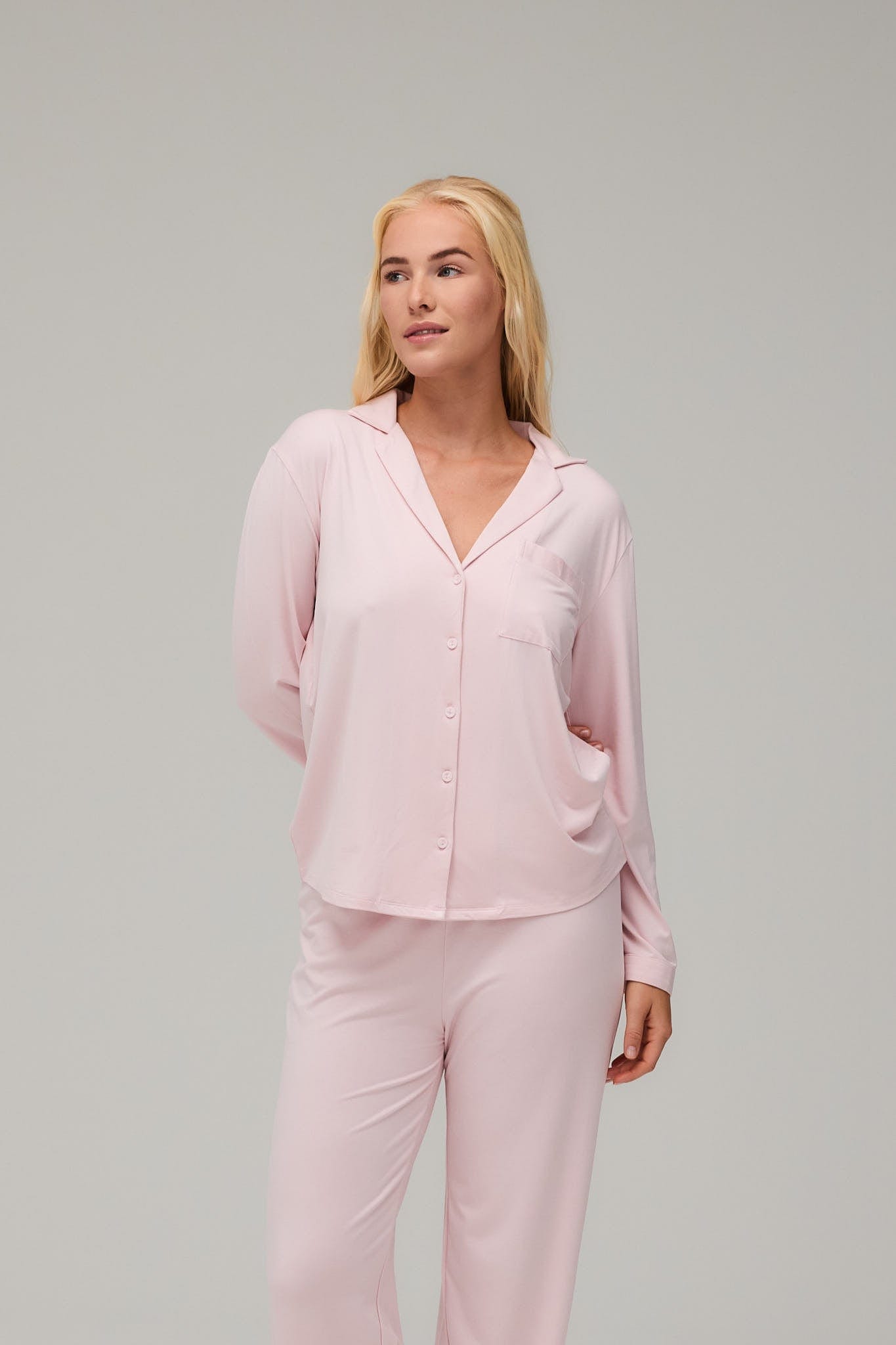 Exercere Pyjamas Blouse Pyjamas Blouse - Soft Pink
