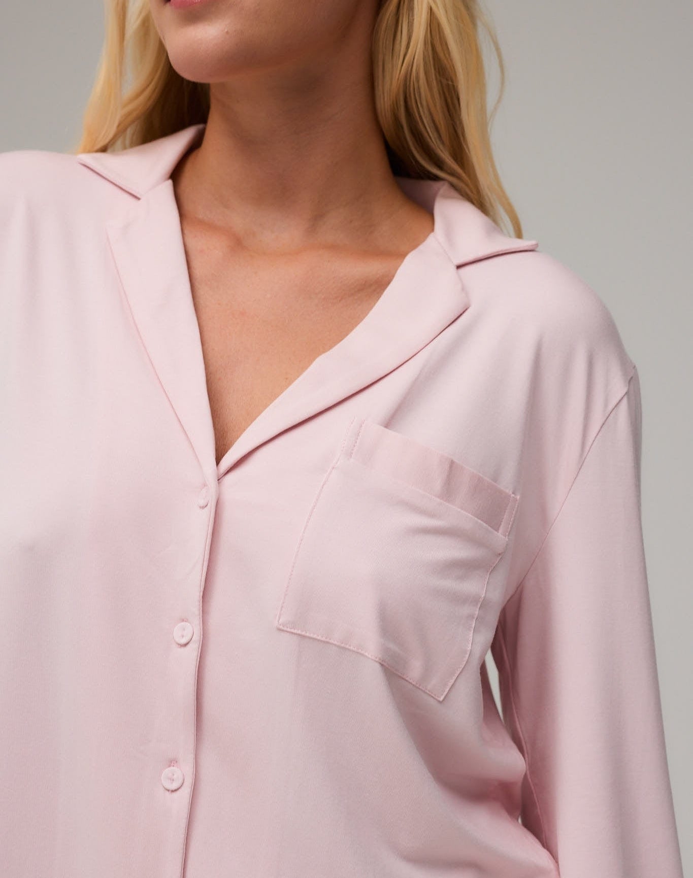 Exercere Pyjamas Blouse Pyjamas Blouse - Soft Pink