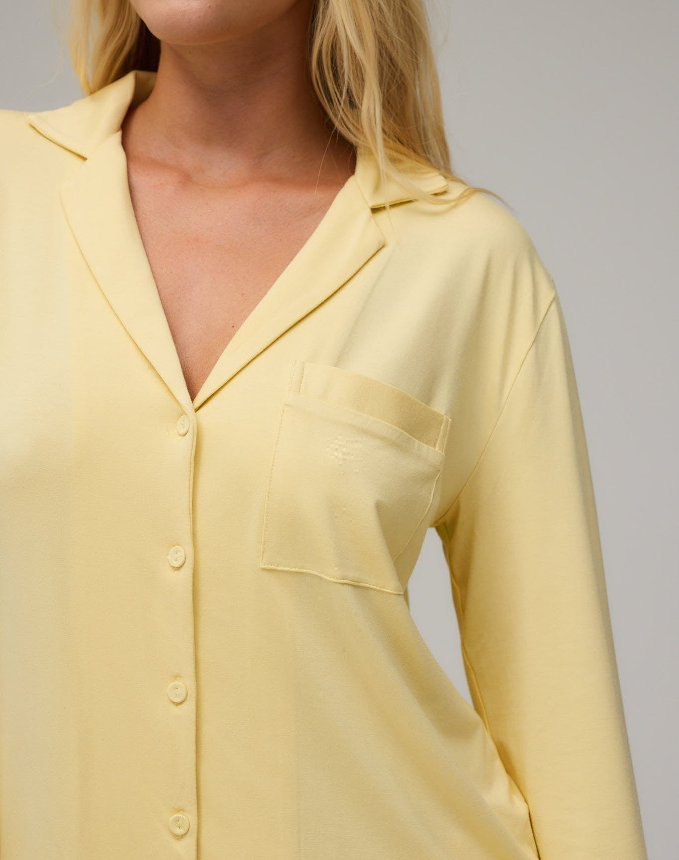 Exercere Pyjamas Blouse Pyjamas Blouse - Banana