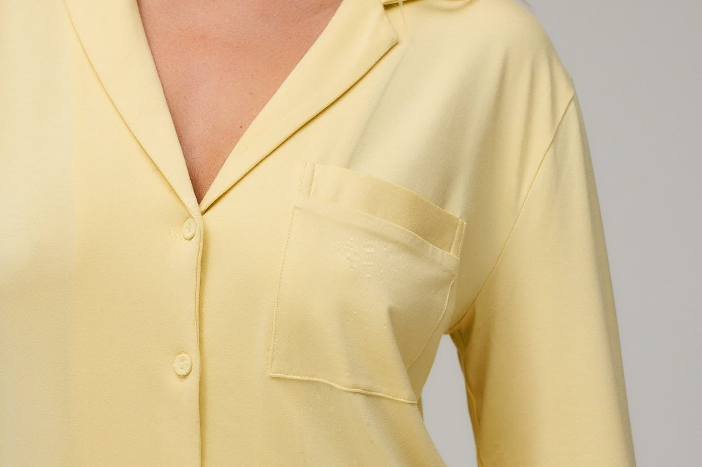Exercere Pyjamas Blouse Pyjamas Blouse - Banana