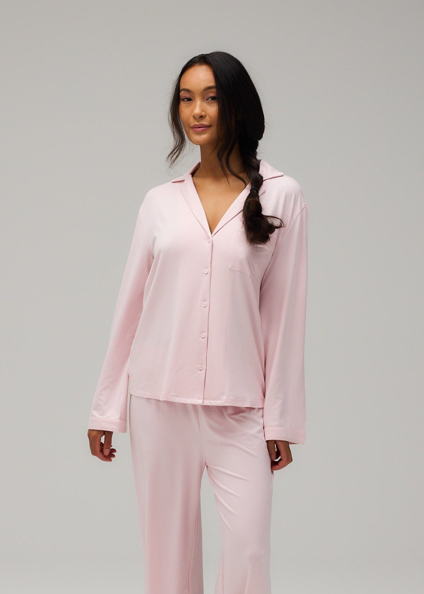 Exercere Pyjamas Blouse Pyjamas Blouse - Soft Pink
