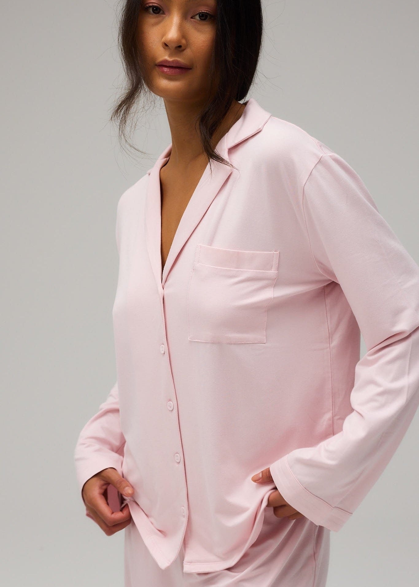 Exercere Pyjamas Blouse Pyjamas Blouse - Soft Pink