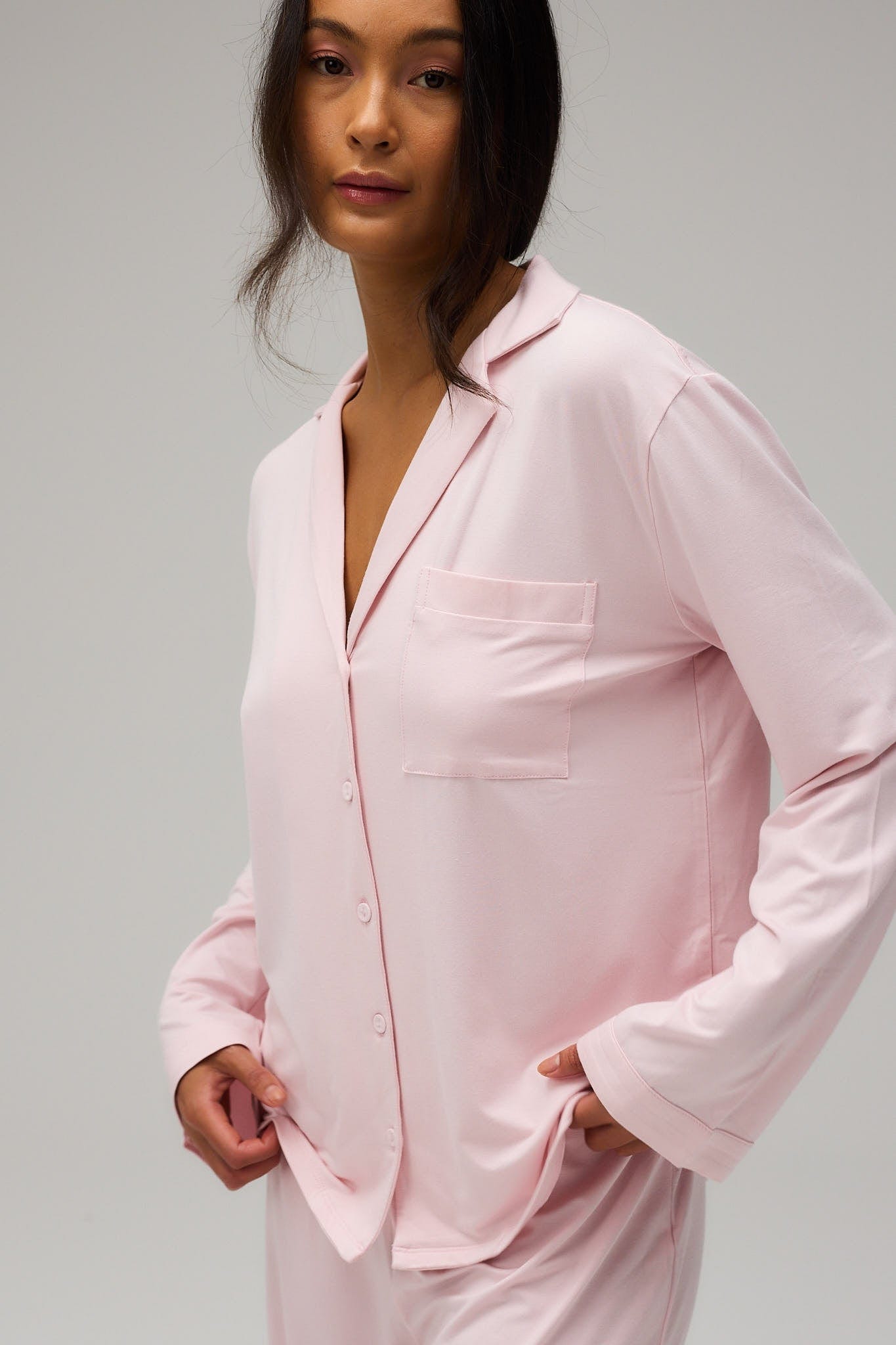 Exercere Pyjamas Blouse Pyjamas Blouse - Soft Pink